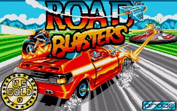 Road Blasters screen shot title